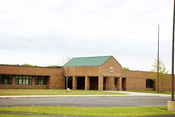 Village of Lakeview, Schools and Churches